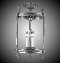 American Brass & Crystal LTFM2113-01G-PI - Three Light Flush Mount